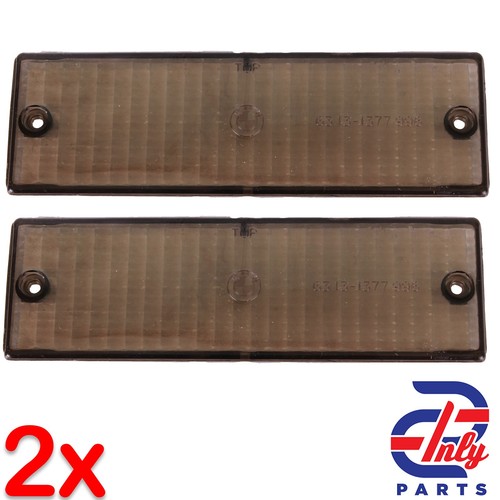 Blinkerglas schwarz für - 2x,