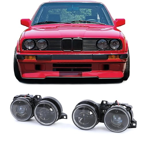 Scheinwerfer set schwarz - set,